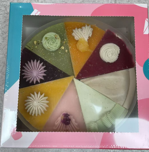 香源八拼慕斯纯素蛋糕600G