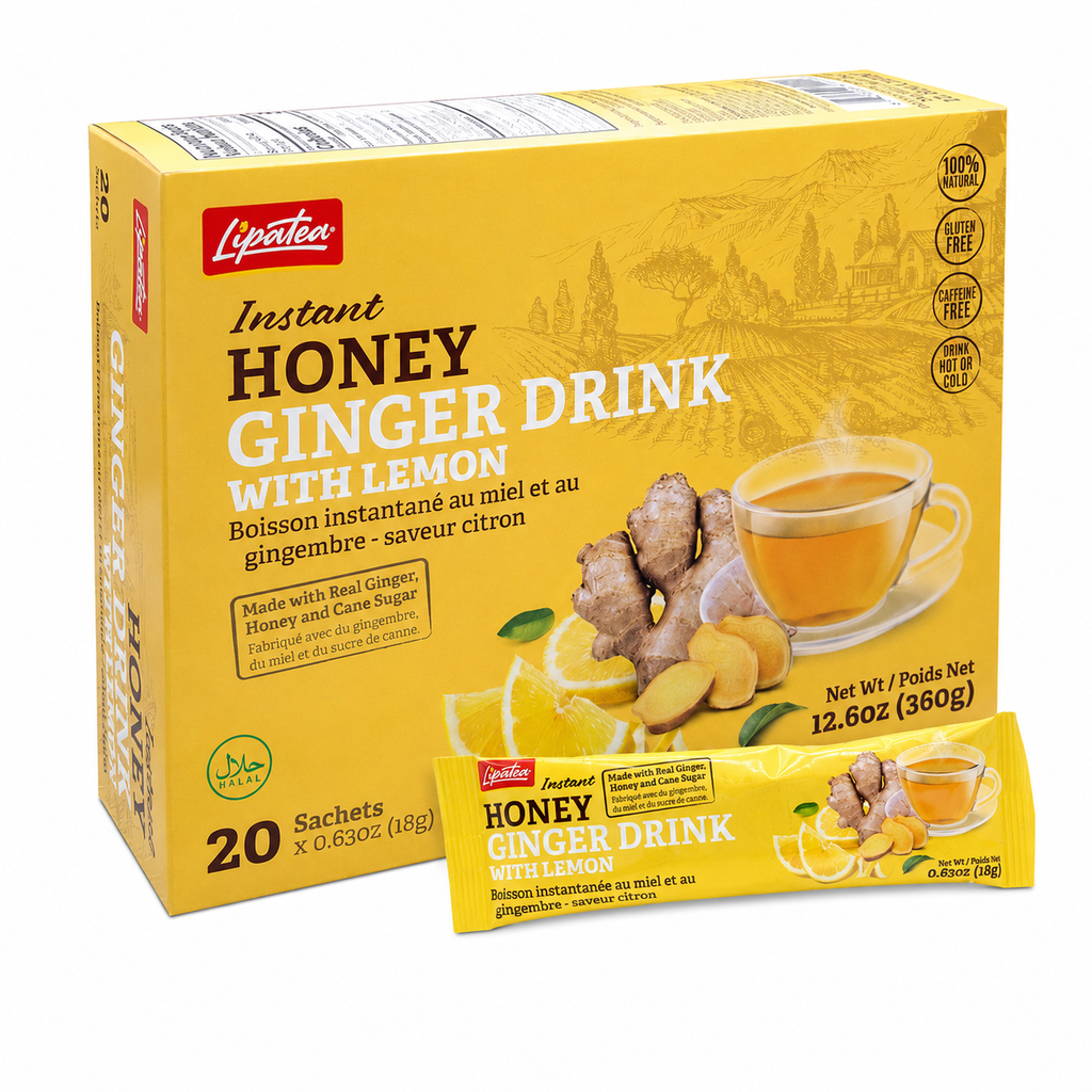 LIPATEA Honey Ginger Drink with Lemon 360G