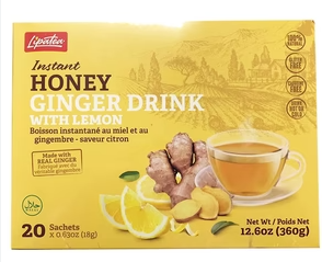 LIPATEA Honey Ginger Drink with Lemon 360G
