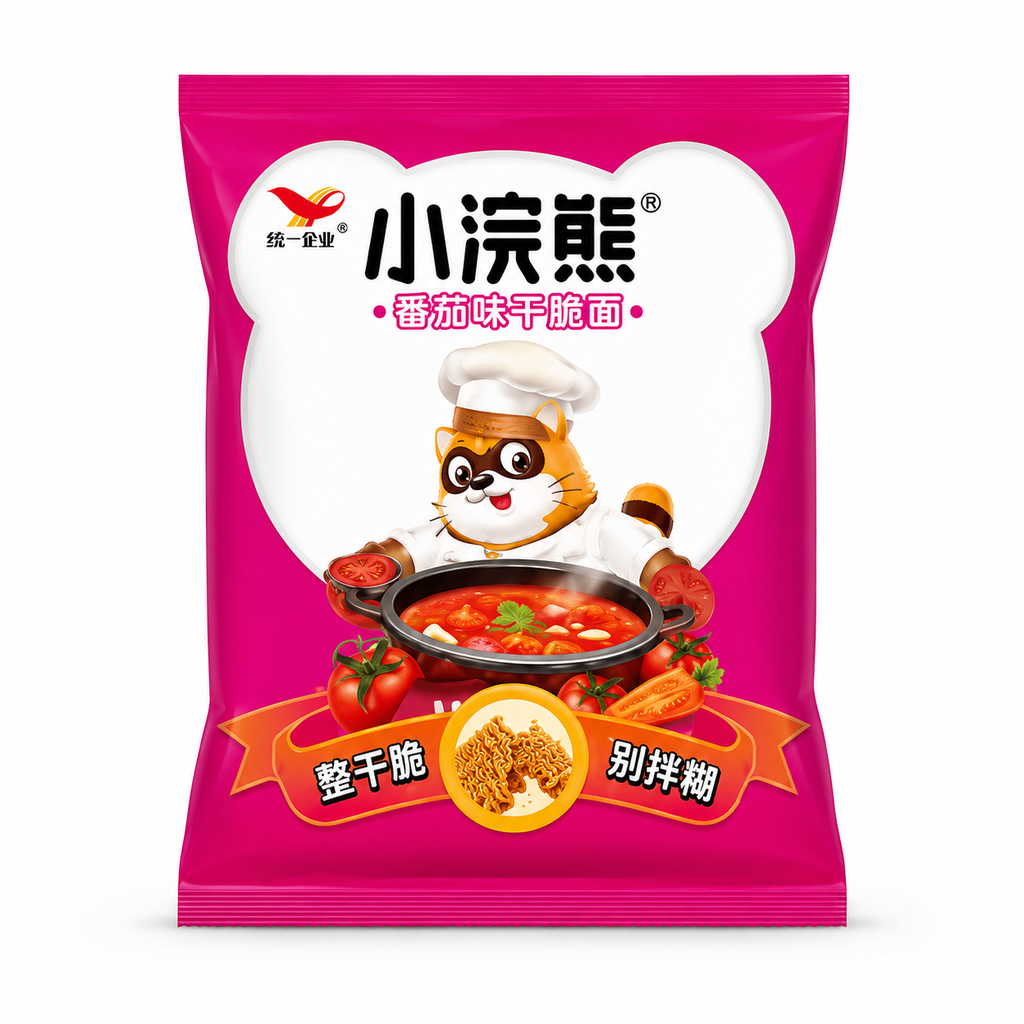 统一小浣熊干脆面-番茄红烩味35g