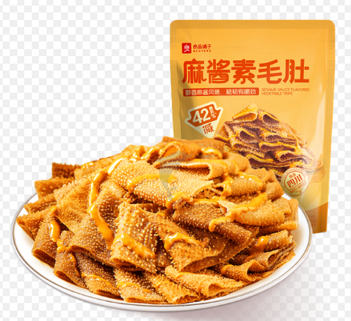 凉皮铺子麻将素牛肚微辣105G