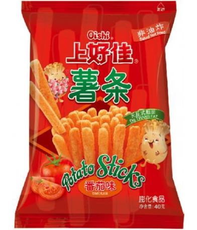 SHJ Potato Chips Tomato Flavour 40G
