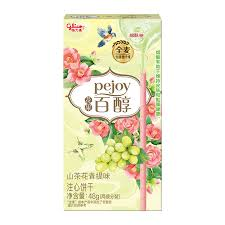 格力高百醇山茶花青提注心饼干42g