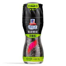 味好美黑胡椒粒研磨瓶28G