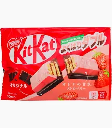 Nestle KitKat Mini Strawberry Chocolate Flav 114g
