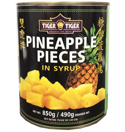 TT Pineapple Pieces in Syrup 850G