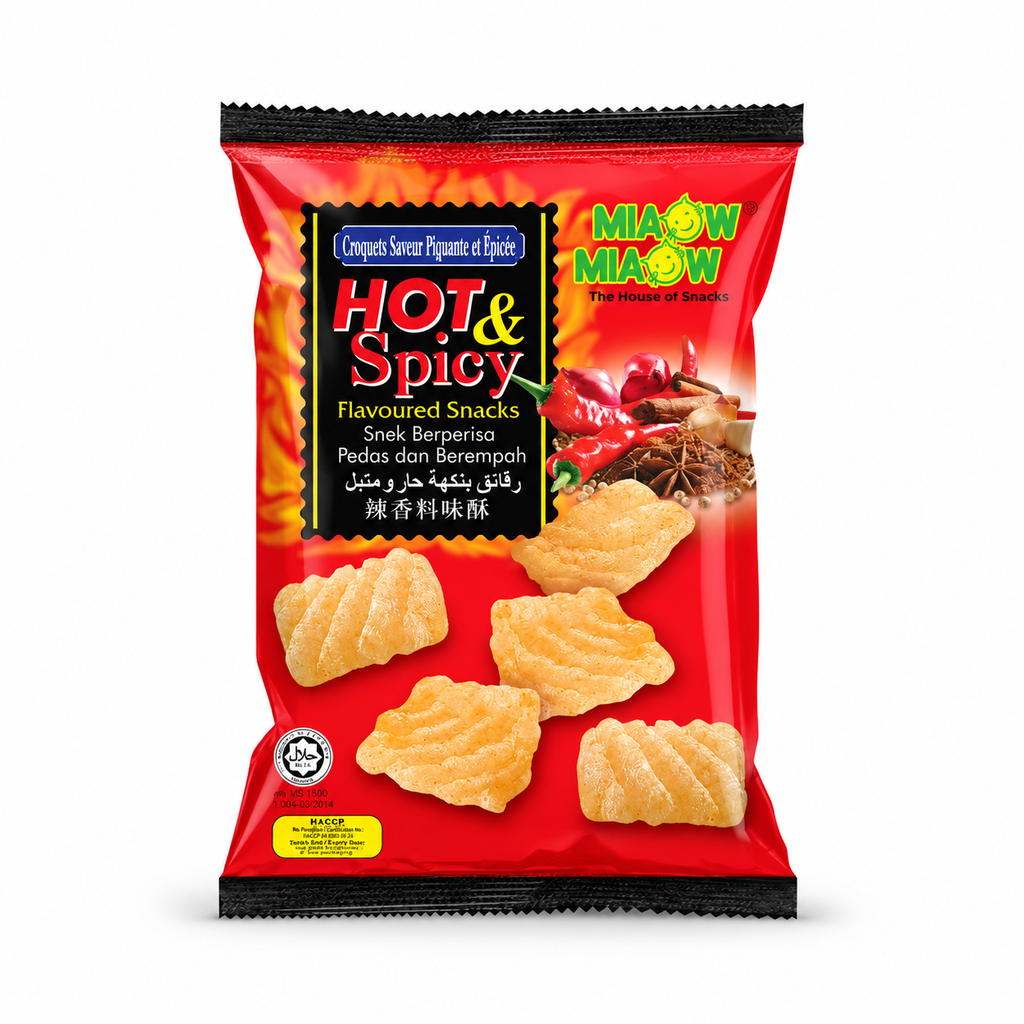 MIAOW MIAOW Hot & Spicy Cracker 50g