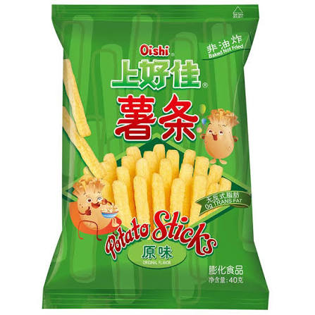 Oishi Potato Chips Original Flav 40g