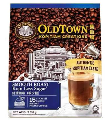 OLD TOWN Kopitiam Creation 醇滑烘焙白咖啡39G