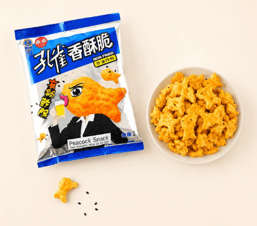 乖乖孔雀香酥脆60G