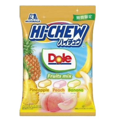 MORINAGA(JP)-HI CHEW ASSORT DOLE FRUIT MIX 68g