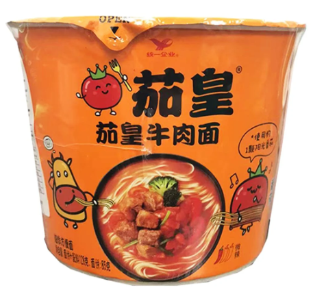 UNIF-INSTANT BOWL NOODLE (TOMATO BEEF FLAVOUR）128g