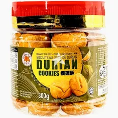 GOLDEN LILY COOKIES DURIAN FLAVOUR 300g