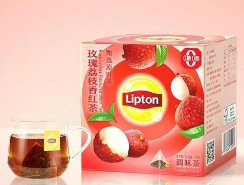 LP Black Tea Bags Rose Lychee Flavour 12.6G