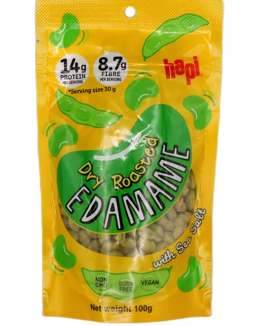 HAPI干烤毛豆100G