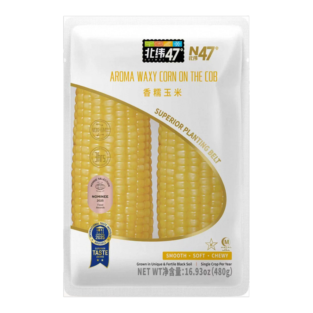 北纬47˚双黄糯玉米480g