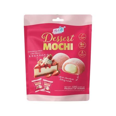 Yuki Love麻糬草莓起司蛋糕风味120g