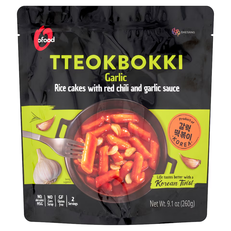O'Food蒜蓉炒年糕260g