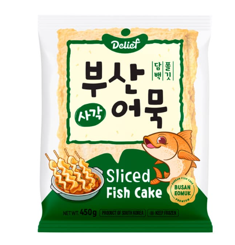 DELIEF Busan Fish Cake Square 450G