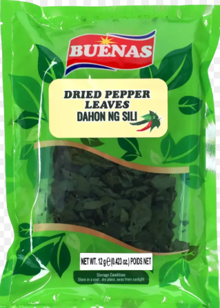 BUENAS Dried Pepper Leaves 12G
