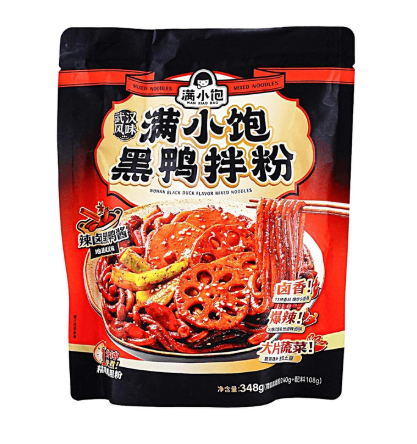 MAN XIAO BAO Black Duck Flavoured Rice Noodle 348G