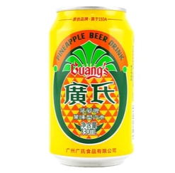 广氏菠萝啤果味型汽水200ML