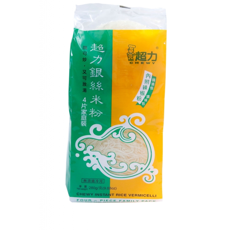 Chewy Instant Rice Vermicelli Four Piece 266g