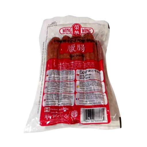 Wing Wing Chinese Style Pork Sausages 375g