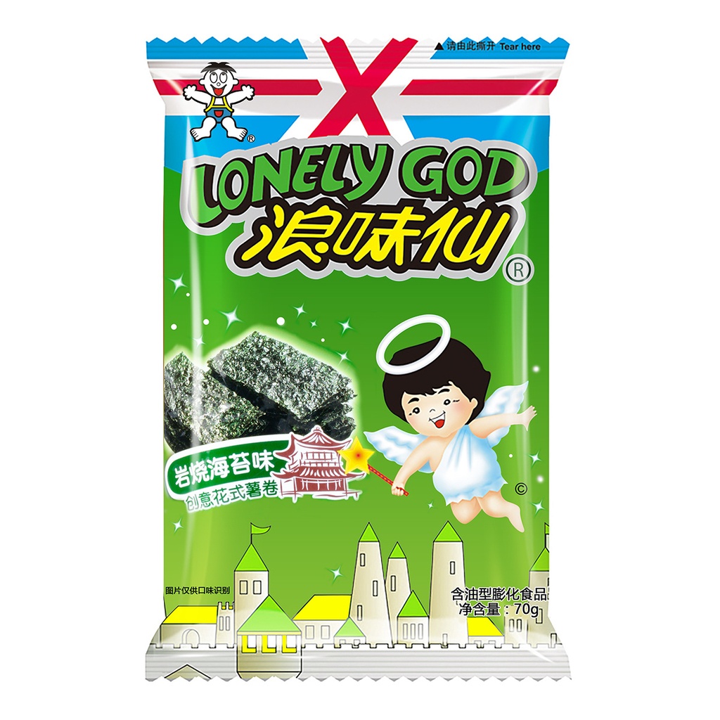 LWX Potato Twist Seaweed Flav 70g