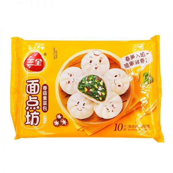 SQ Mushroom＆Vegetable Bun 360g