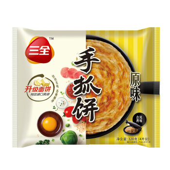 三全手抓饼原味320g