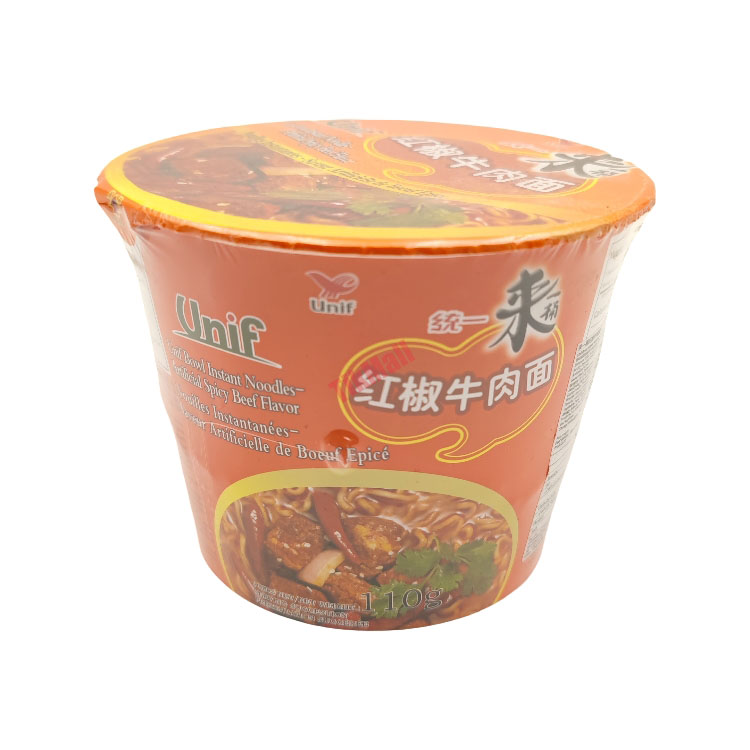 Unif Bowl Noodles-spicy Beef Flav