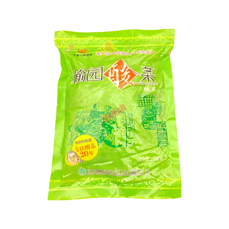 榆园酸菜切丝300g