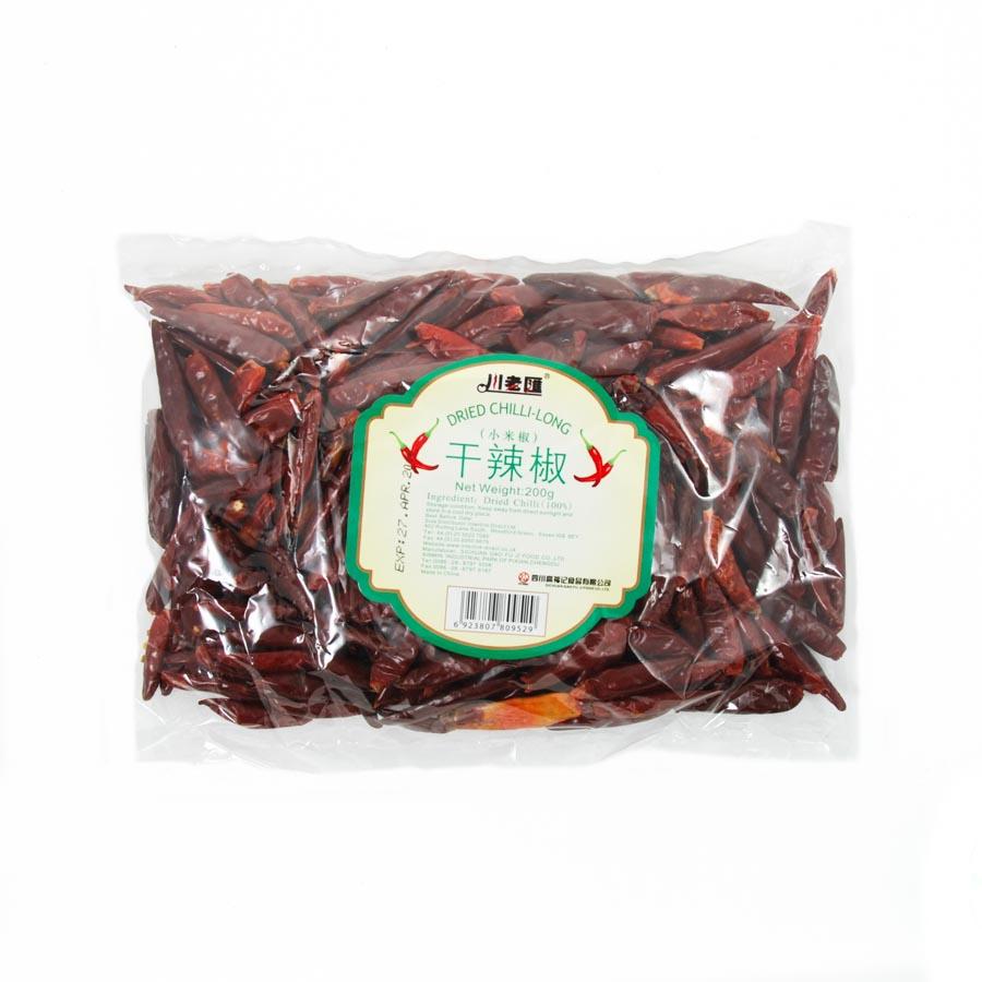 CLH Dried Chilli-Long 200g