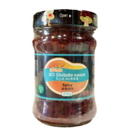 百山祖湖南香味香菇酱210g