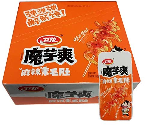 Wei Long Konjac Strips - Hot Spicy Flavour 18g*20pcs