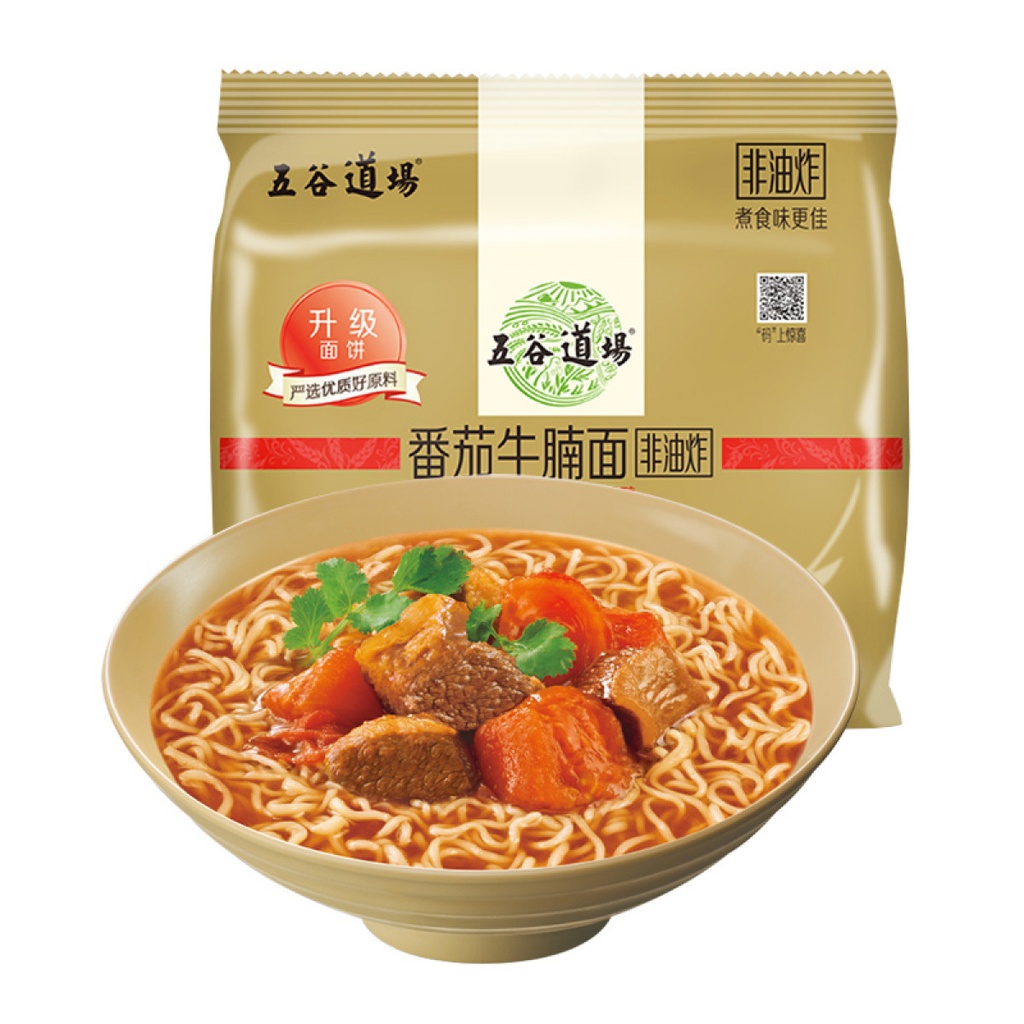 五谷道场番茄牛腩面 535g