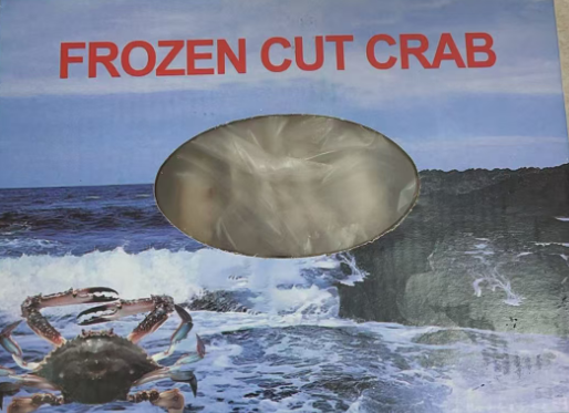 NOURY Frozen 11/15 Cut Crab 1kg