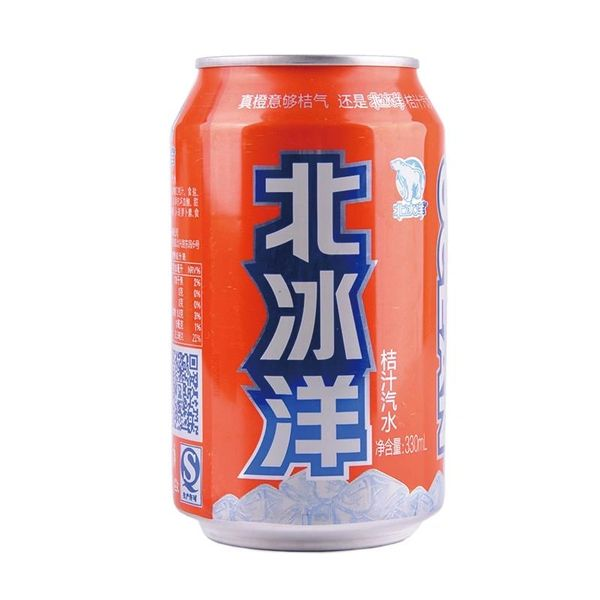 北冰洋橙子汽水330ml