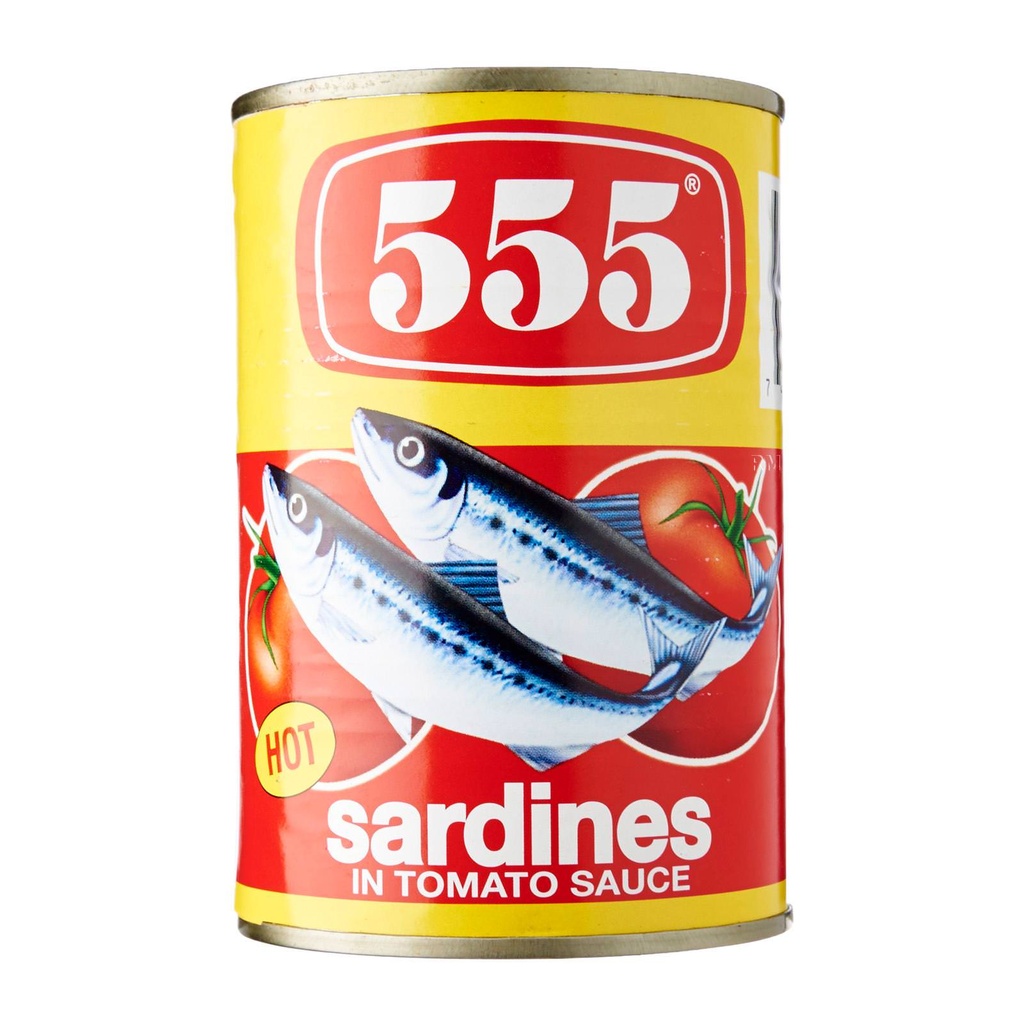 Sardines In Hot Tomato Sauce 555 155G