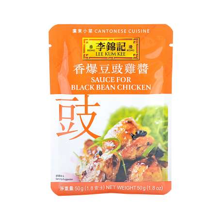 李锦记香爆豆鼓鸡酱50g 