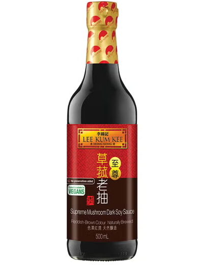 李锦记至尊草菇老抽500ml 