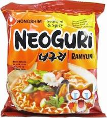 NONGSHIN Neoguri Ramyun Seafood＆spicy Noodle 120g