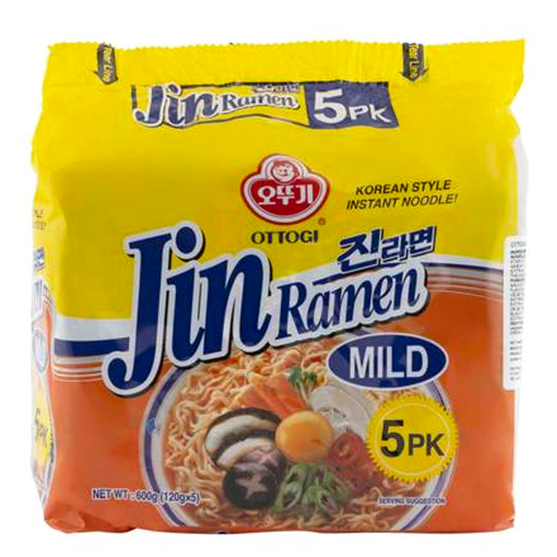 OTTOGI Jin Ramen Mild 5pack