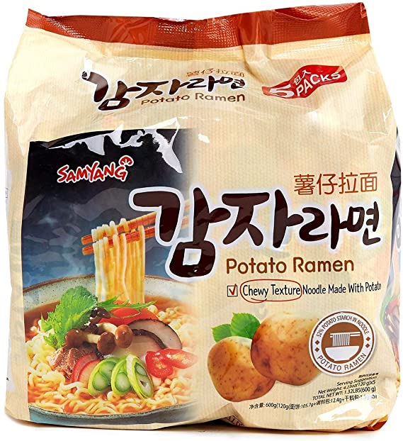 SAMYANG Chewy Texture Noodle Made With Potato 600g