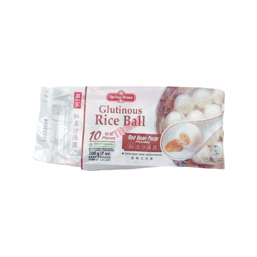 Spring Home Glutinous Rice Ball (Red Bean Filling) 10 Pieces 200g