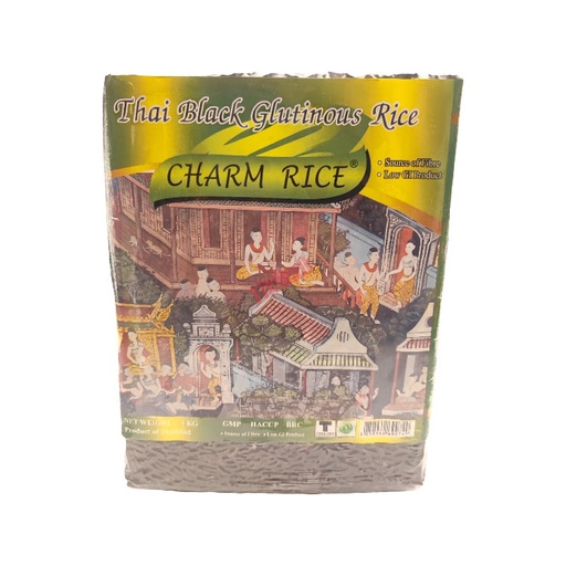 CHARM 0Thai Black Glutionous Rice 1kg