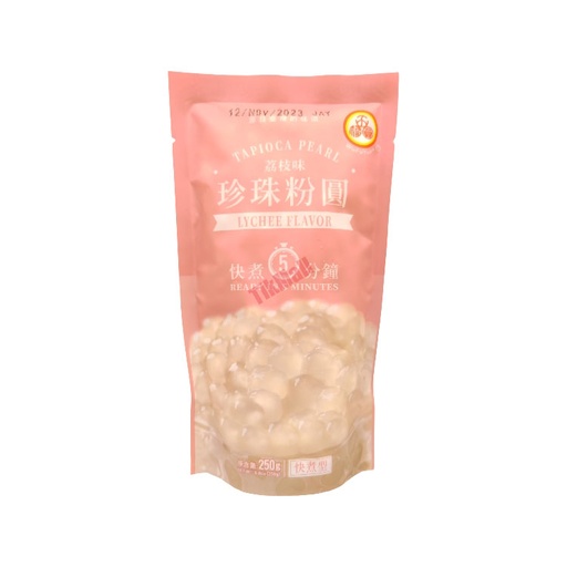 五福圆珍珠粉圆-荔枝味250g