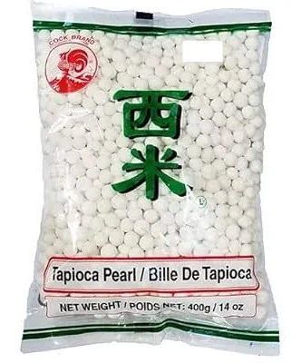 PANDA Large Tapioca Pearl-White 400g