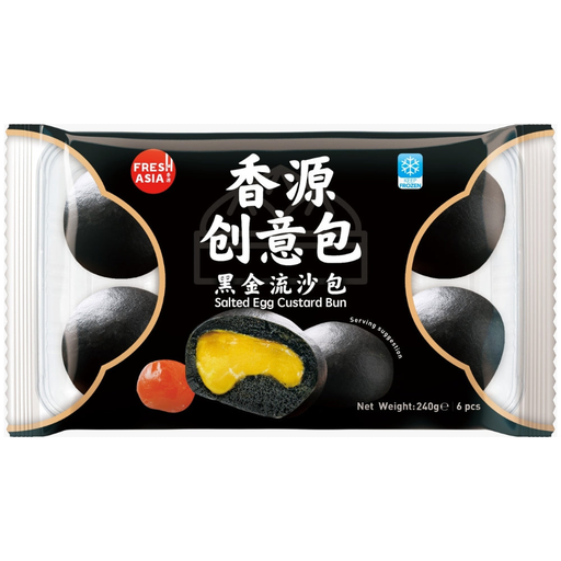 F&A Salted Egg Custard Bun 240g